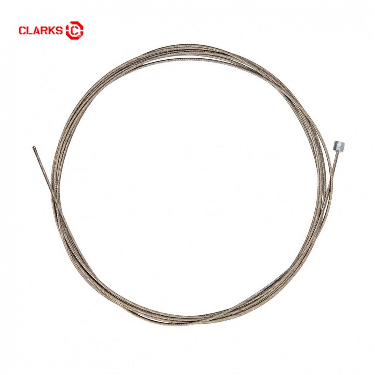 CLARKS cable de dérailleur INOX 1.10x2300mm compatible SHIMANO / SRAM - NEUF