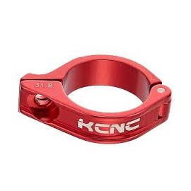 COLLIER DE DERAILLEUR AV KCNC 34.9mm ULTRA LIGHT ROUGE