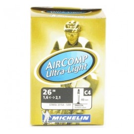 Chambre à Air MICHELIN AIRCOMP ULTRA-LIGHT C4 26¨ 1.6/2.1 Presta 40 mm