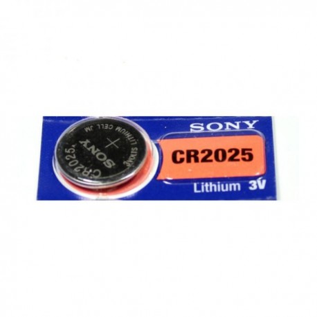 Pile de bouton lithium Sony CR2025 3V