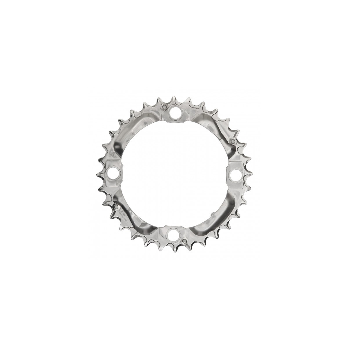 SHIMANO plateau DEORE 32 dents 104mm ARGENT 9v FC-M532 - NEUF