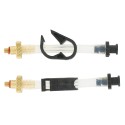 VAR 2 raccords M4 pour kit de purge - embouts M4 kit de purge - NEUF