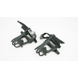 Paire de cale pieds VTT VP noirs - NEUF